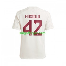 Bayern München Jamal Musiala 42 Fodboldtrøjer 3. sæt 2023/24 Kort ærmer